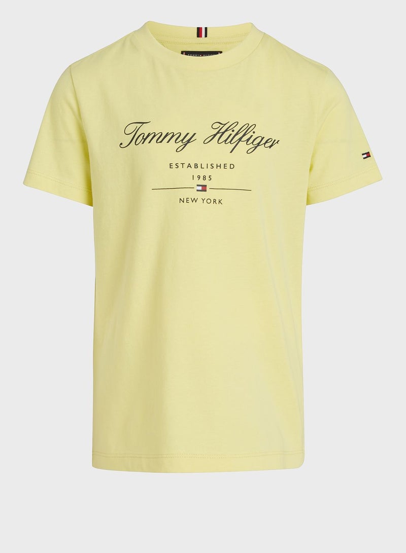 Kids Tommy Script T-Shirt