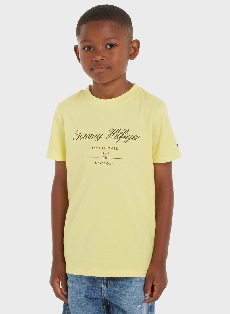 Youth Tommy Script T-Shirt