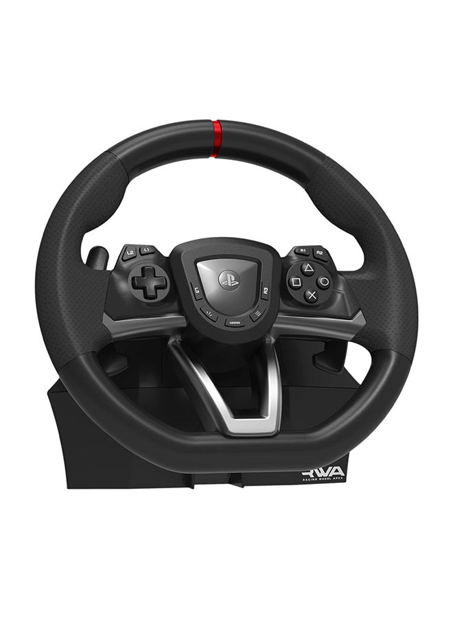 Hori Apex Racing Wheel - Officially Licensed By Sony For Playstation 5, Playstation 4 And Pc