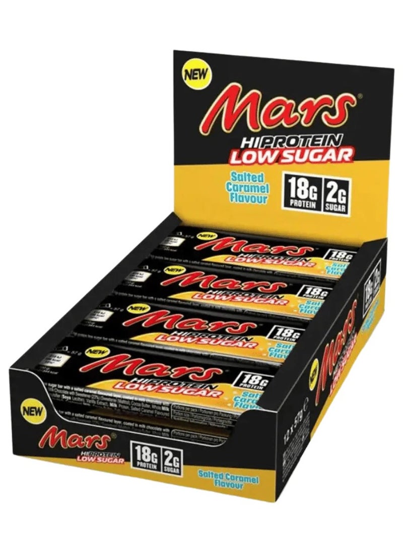 Mars Hi Protein Salted Caramel Flavor 57g Pack of 12