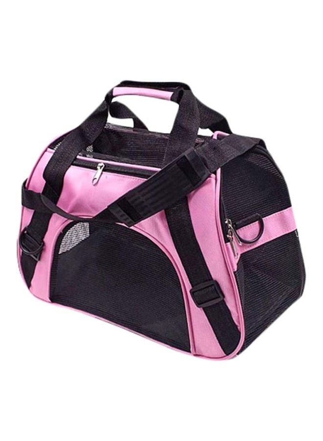 Polyester Carrier Bag Black/Pink 0cm