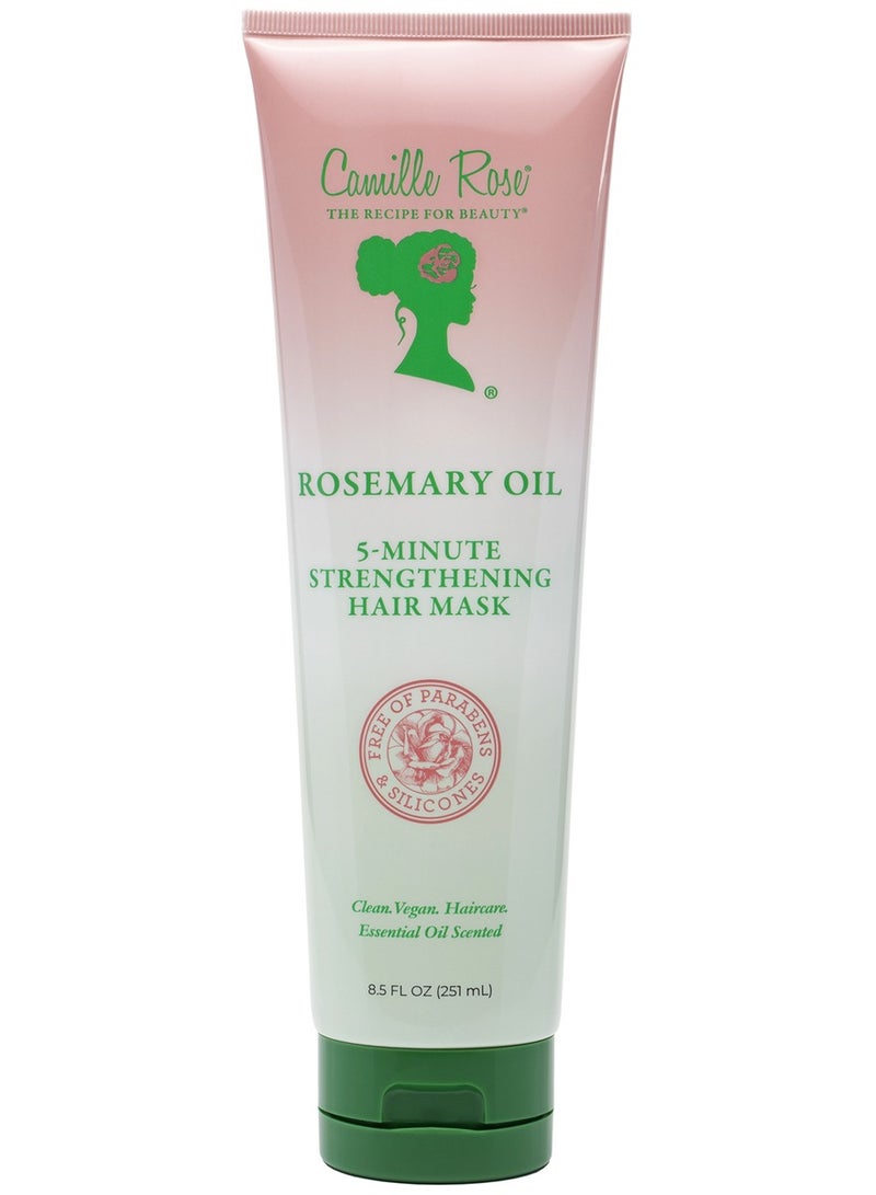 Rosemary Oil Strengthening Hair Mask - 8.5 oz , 251mL -