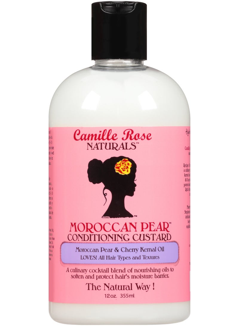 Moroccan Pear Hair Conditioning Custard - 12 oz, 355 mL -