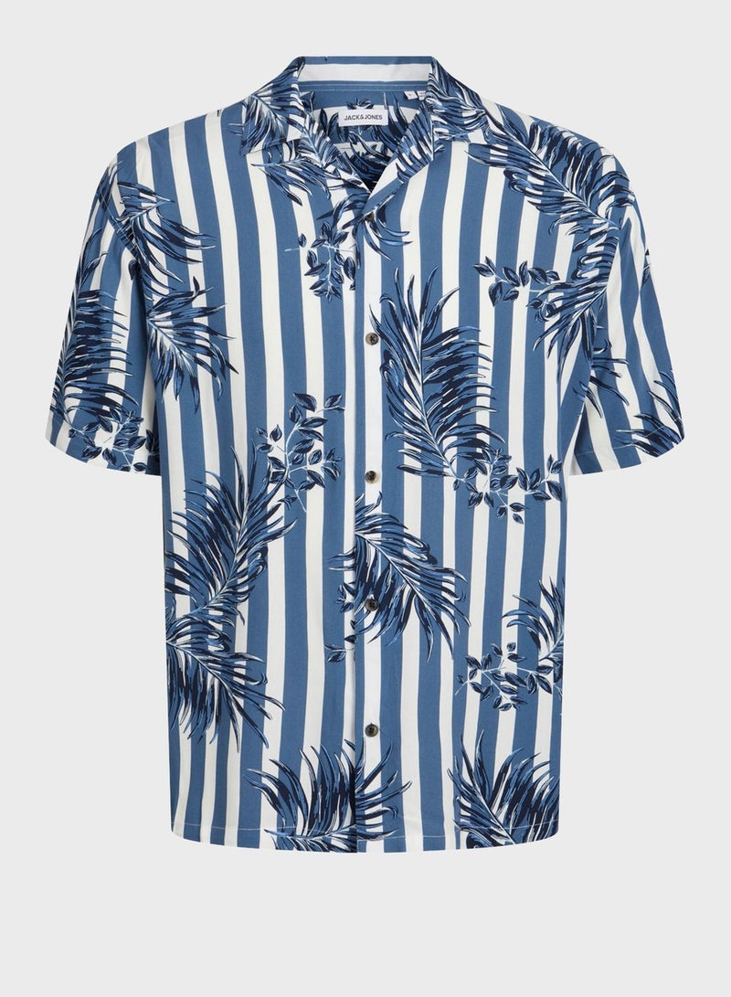 Youth Striped Aop Shirt