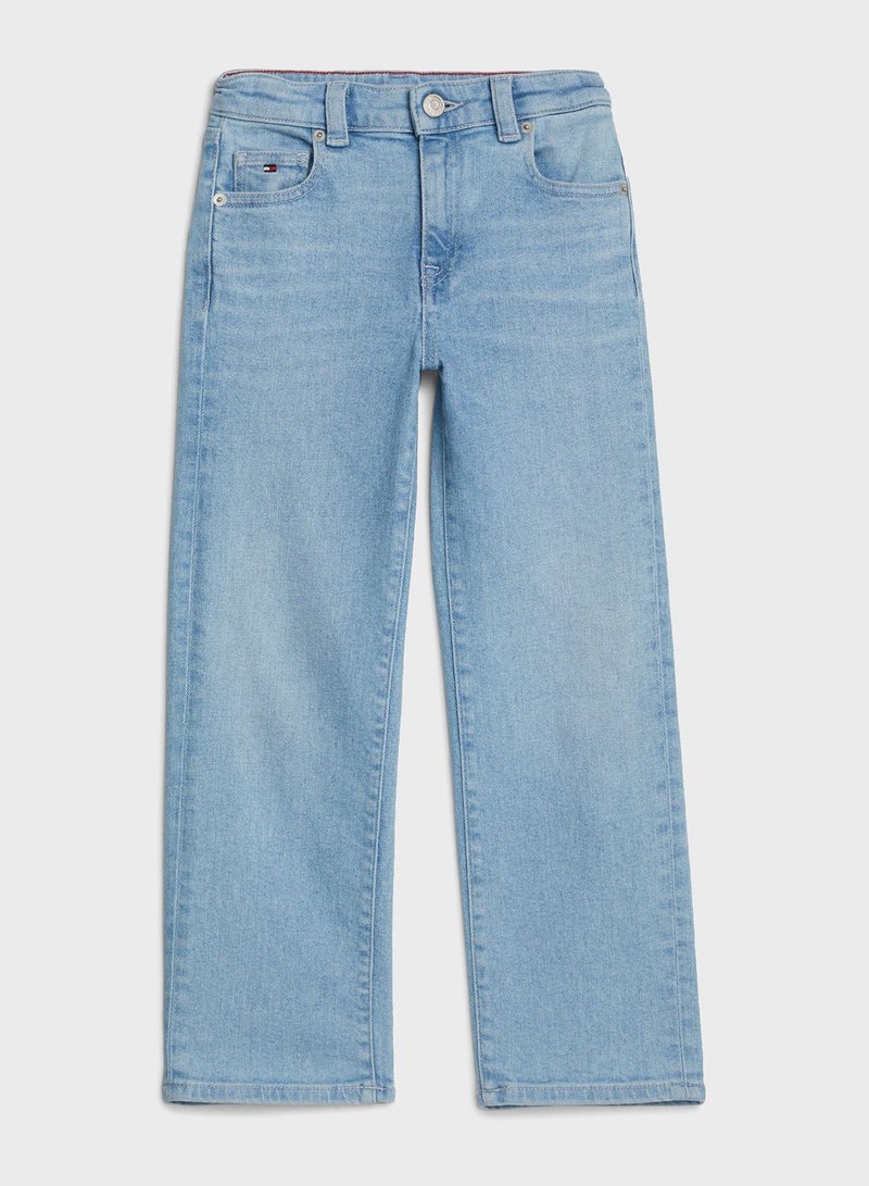 Kids Straight Fit Jeans