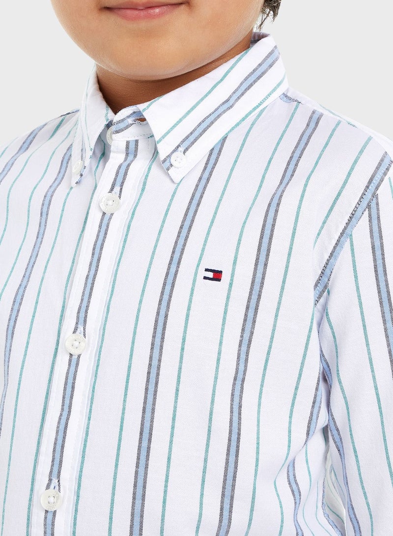 Youth Stripe Flex Ithaca Shirt