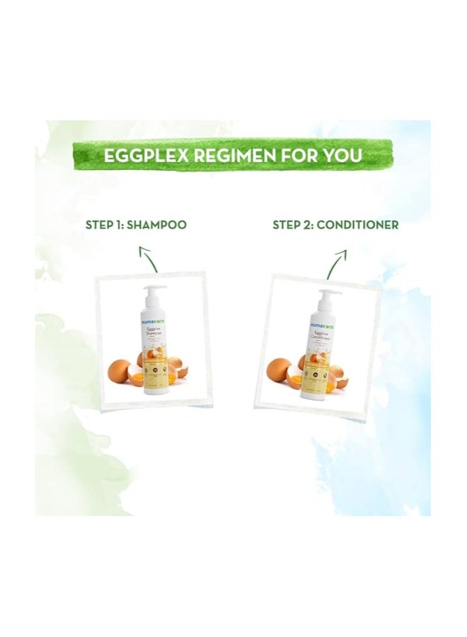 Eggplex Shampoo, for strong hair, with Egg Protein & Collagen, for Strength and Shine - 250 ml