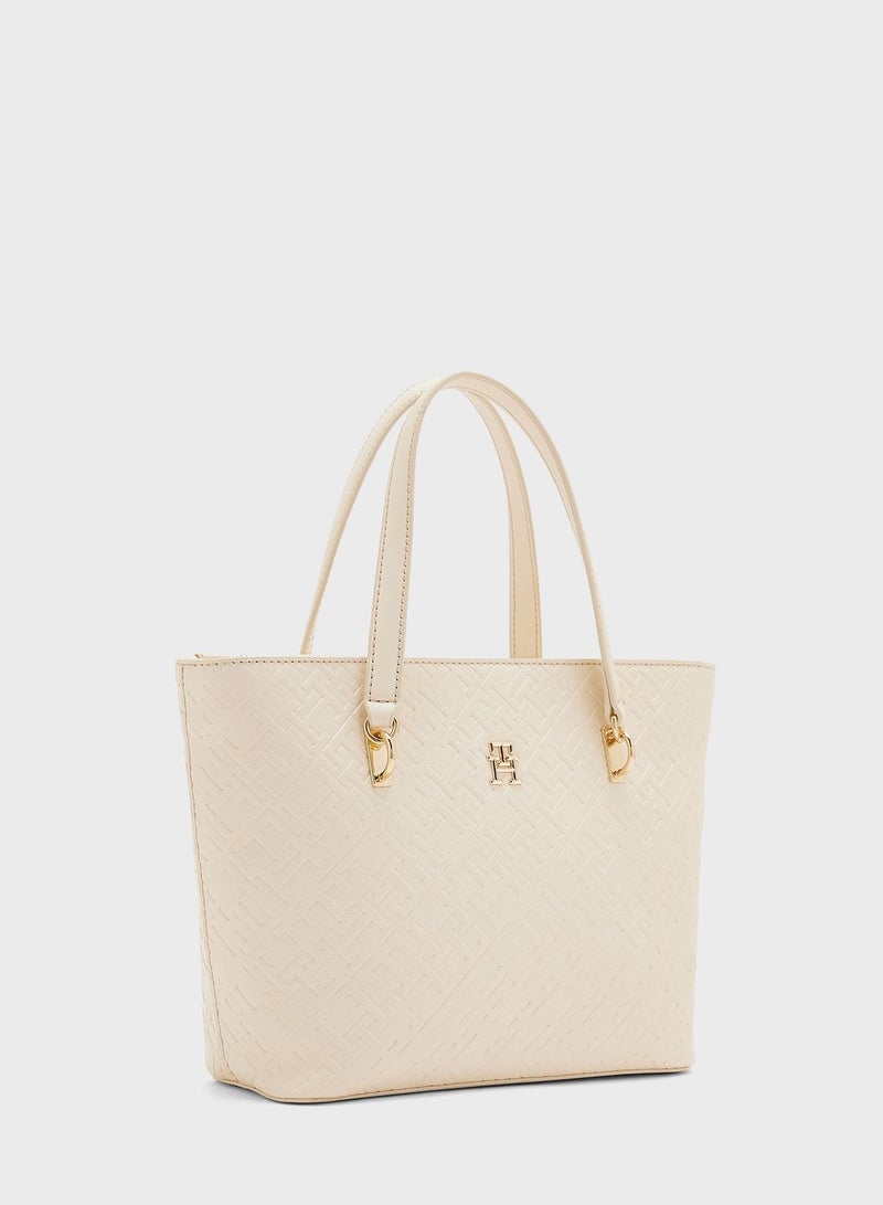 Refined Mini Tote Mono