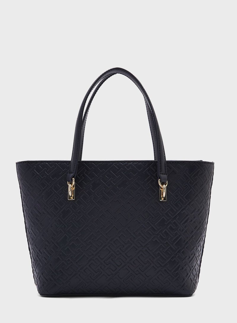 Refined Mini Tote Mono