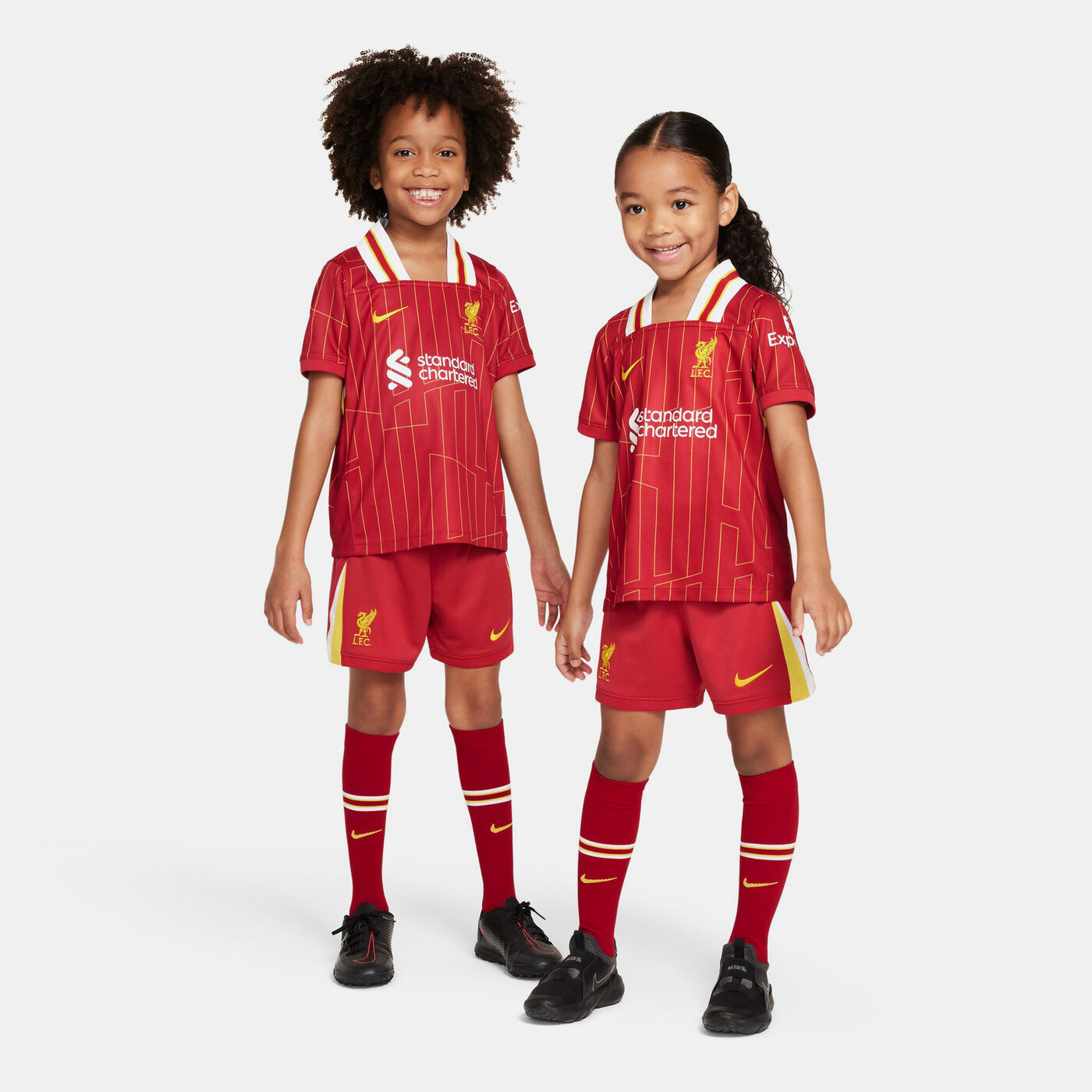 Kids' Liverpool Dri-FIT Stadium Home Football Kit - 2024/25
