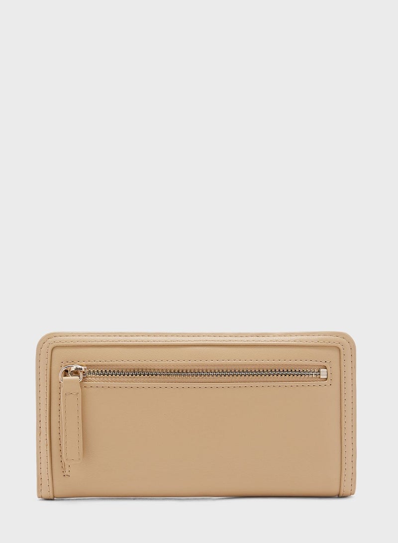 Monotype Large Slim Wallet Purse