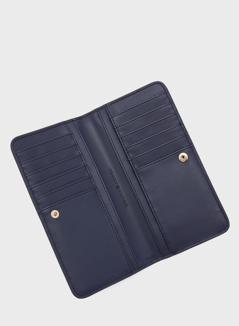 Monotype Large Slim Wallet Purse