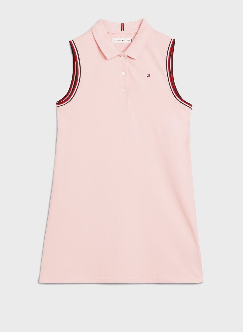 Kids Essential Polo Dress