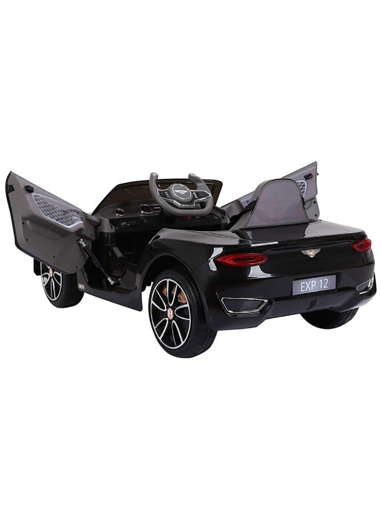Bentley Sports 12V Kids Ride On Car - Black