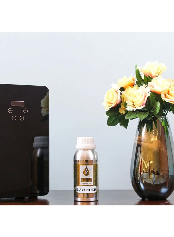 Deluxe Aroma Diffuser Oil Aroma Oil for Aromatherapy Better Sleep Living Room and Gym 500ml Lavender 19X7.5X7.5Cm Violet