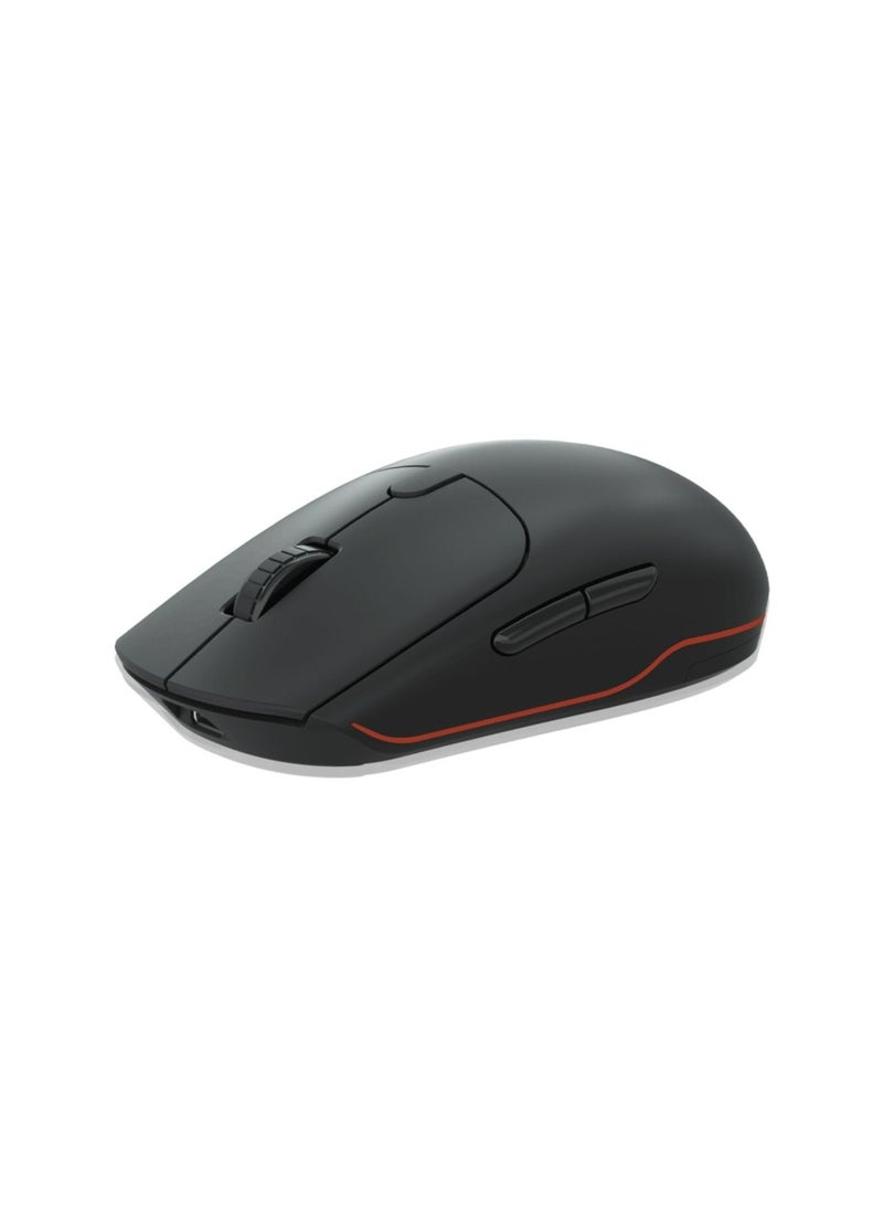 6D 2 in 1 2.4G Wireless Office Mouse(Bluetooth 5.1,500mAh 3.7V)_Black