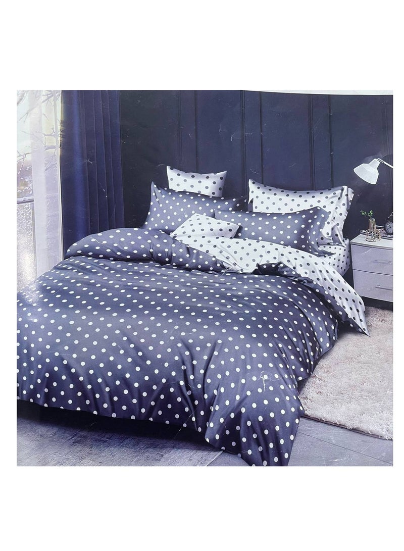 Bedding set with comorter and sheet 3Pcs Single Size Comforter  set 160x210cm , fitted sheets size (120x200)+30cm Cotton and polyester Modern Geometric Triangle Pattern Soft