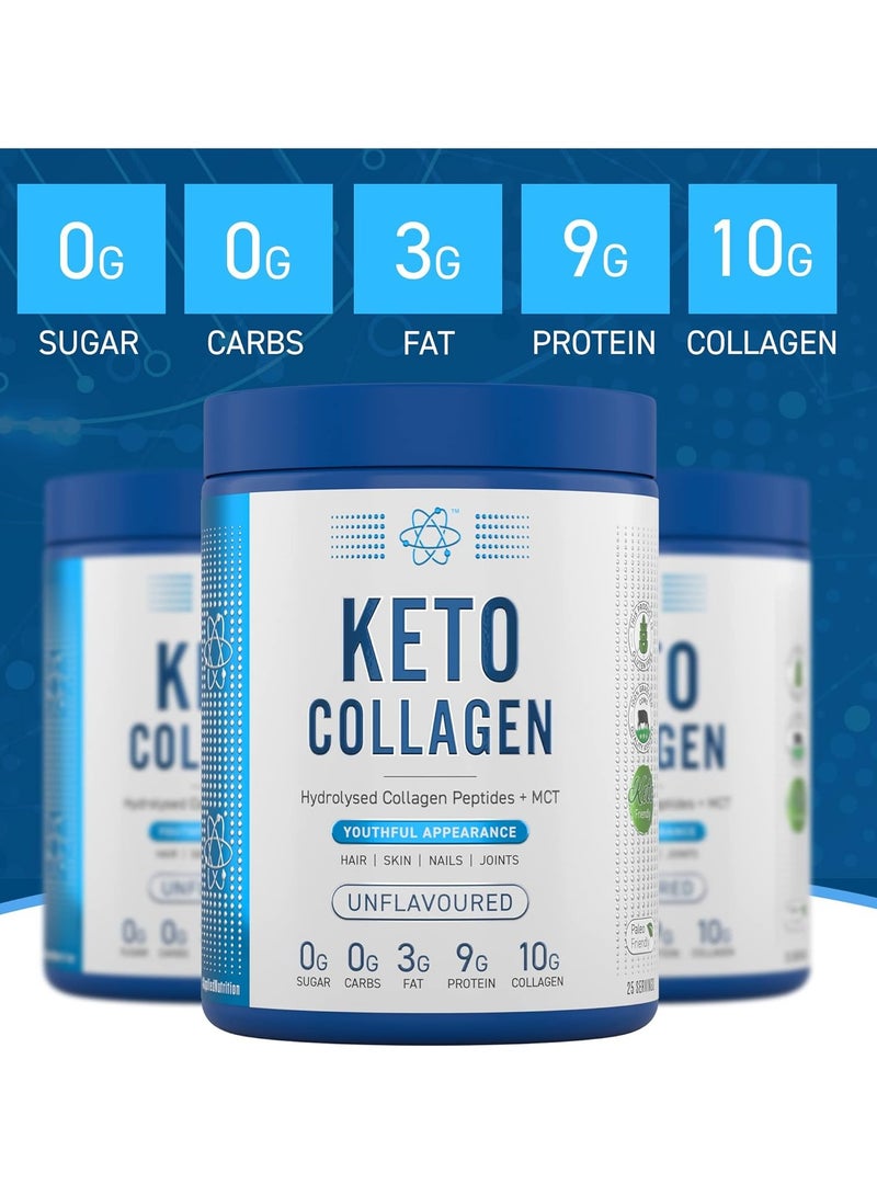 Applied Nutrition Keto Collagen Unflavored 325 gram 25 serving