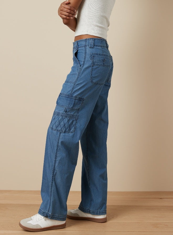 AE Stretch High-Waisted Baggy Jogger