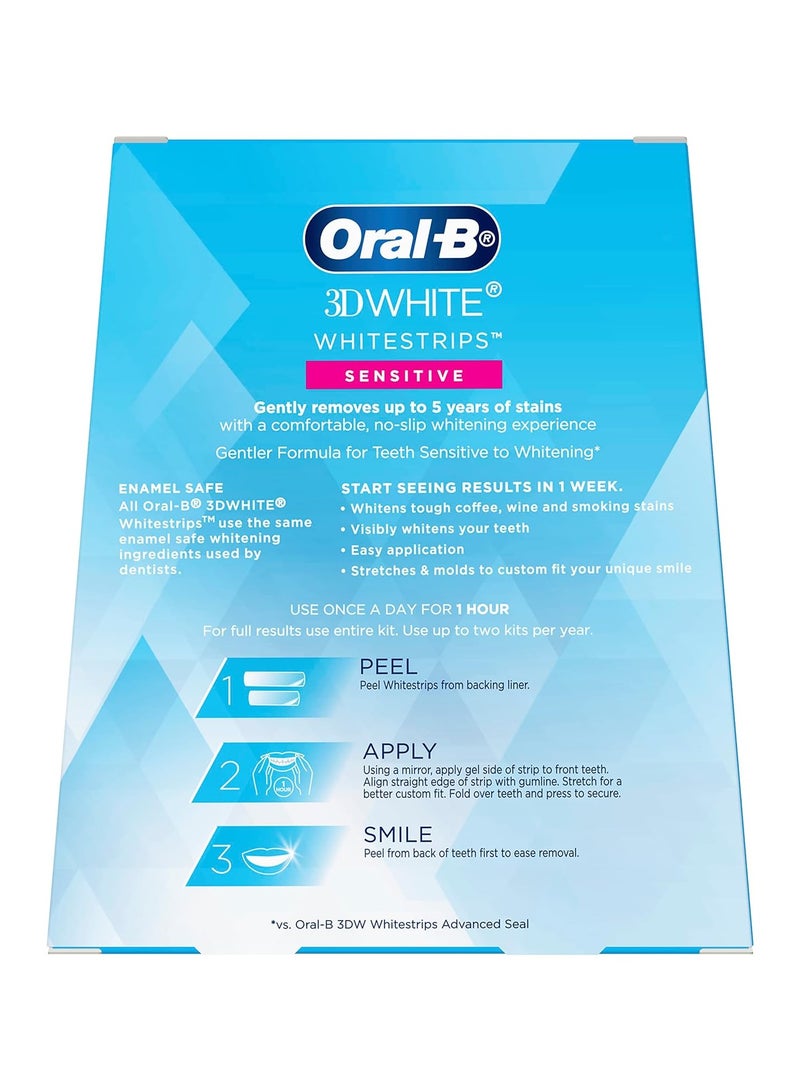 Oral-B 3D White Sensitive Whitestrips 14 treatemeant