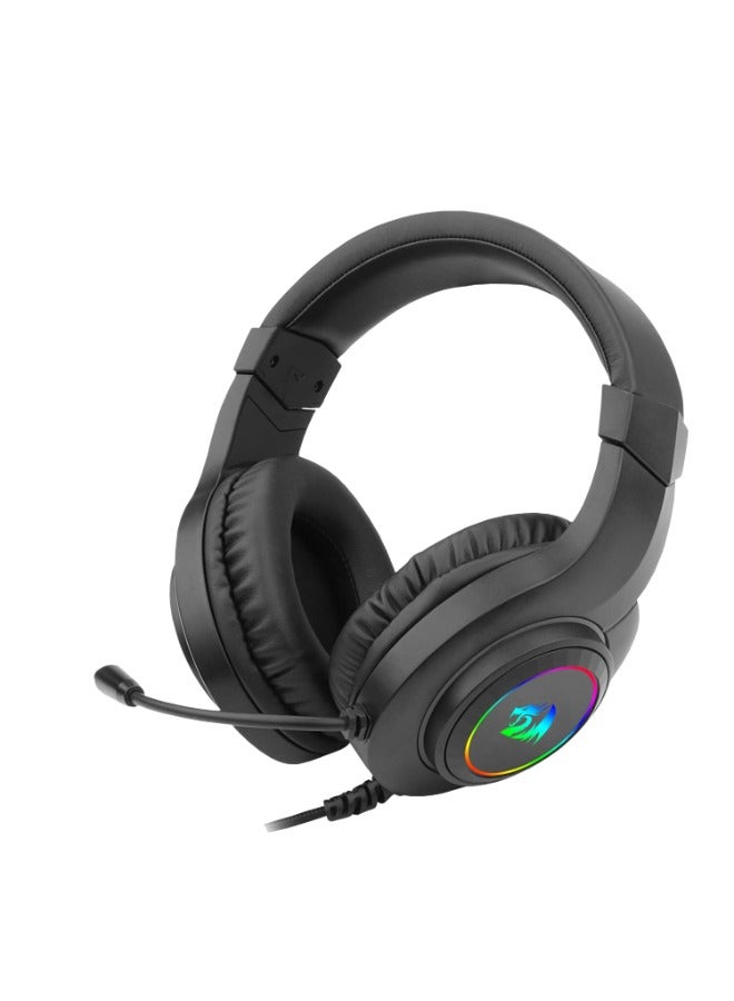 HYLAS H260 RGB Wired Gaming Headset for PC, PS5/PS4, Xbox One - Black