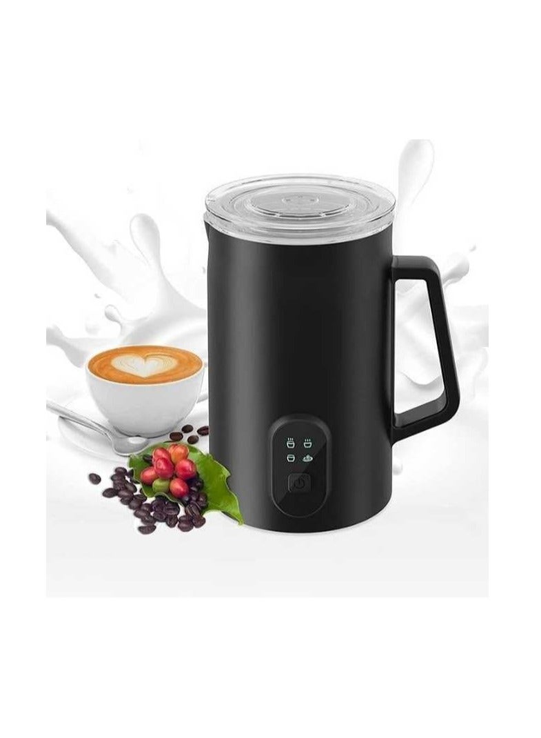 4 IN 1 Automatic Milk Frother Hot and Cold Foam Maker Milk Warmer Electric Milk Steamer for Latte, Foaming for Coffee, Latte, Cappuccino 350Ml