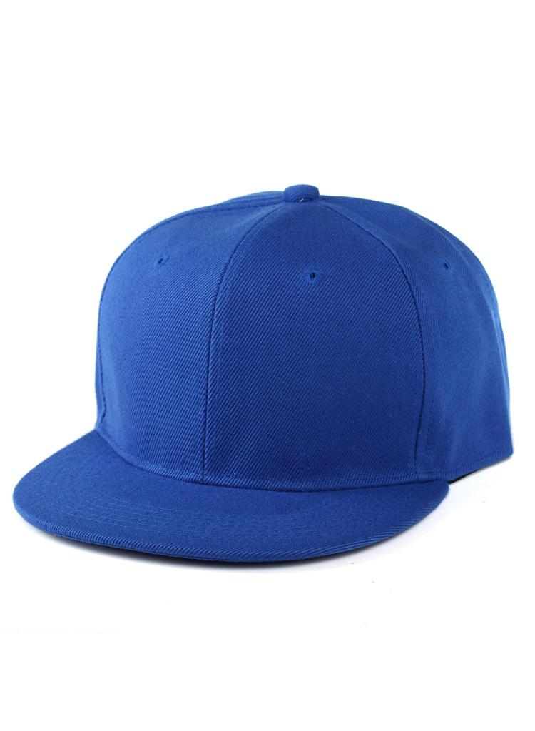 1Pcs Hip hop personality baseball cap summer sunshade hat Blue C
