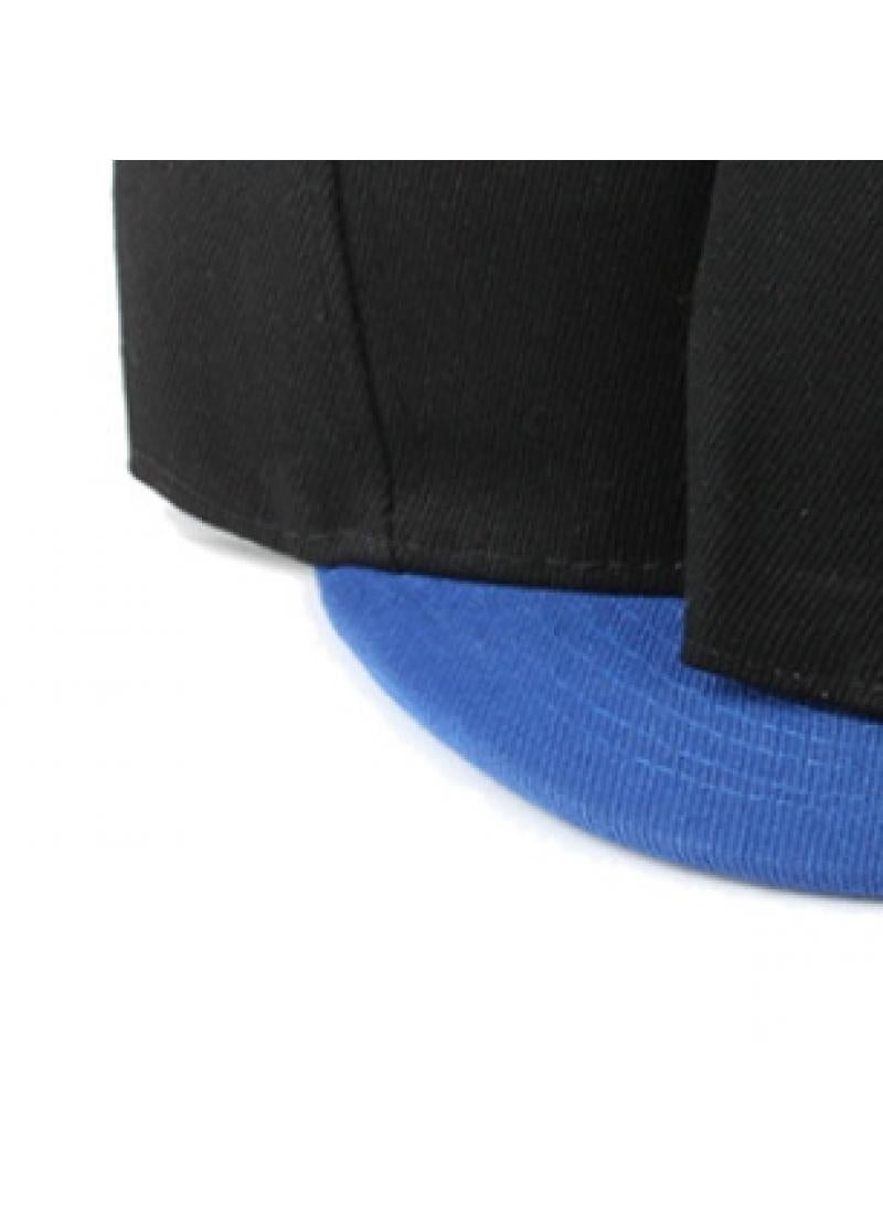 1Pcs Hip hop personality baseball cap summer sunshade hat Dark blue/red