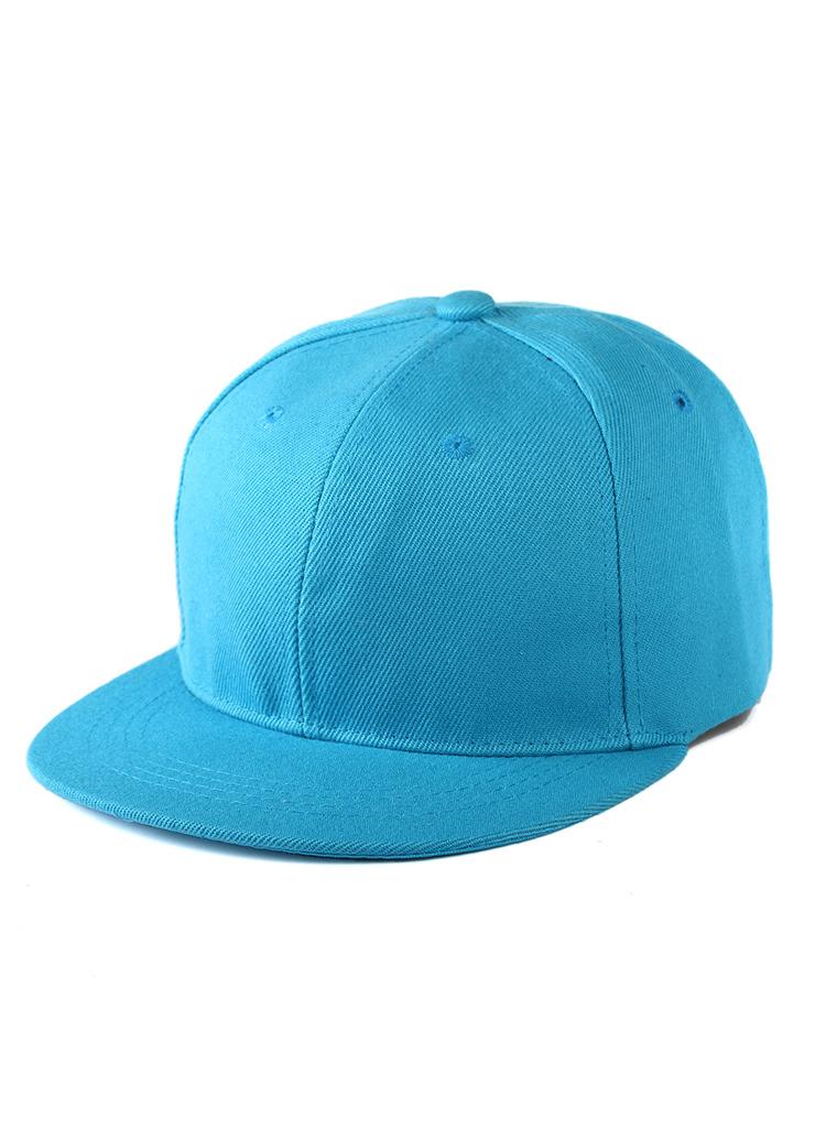 1Pcs Hip hop personality baseball cap summer sunshade hat Blue B
