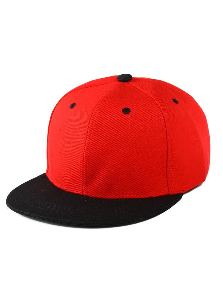 1Pcs Hip hop personality baseball cap summer sunshade hat red/black