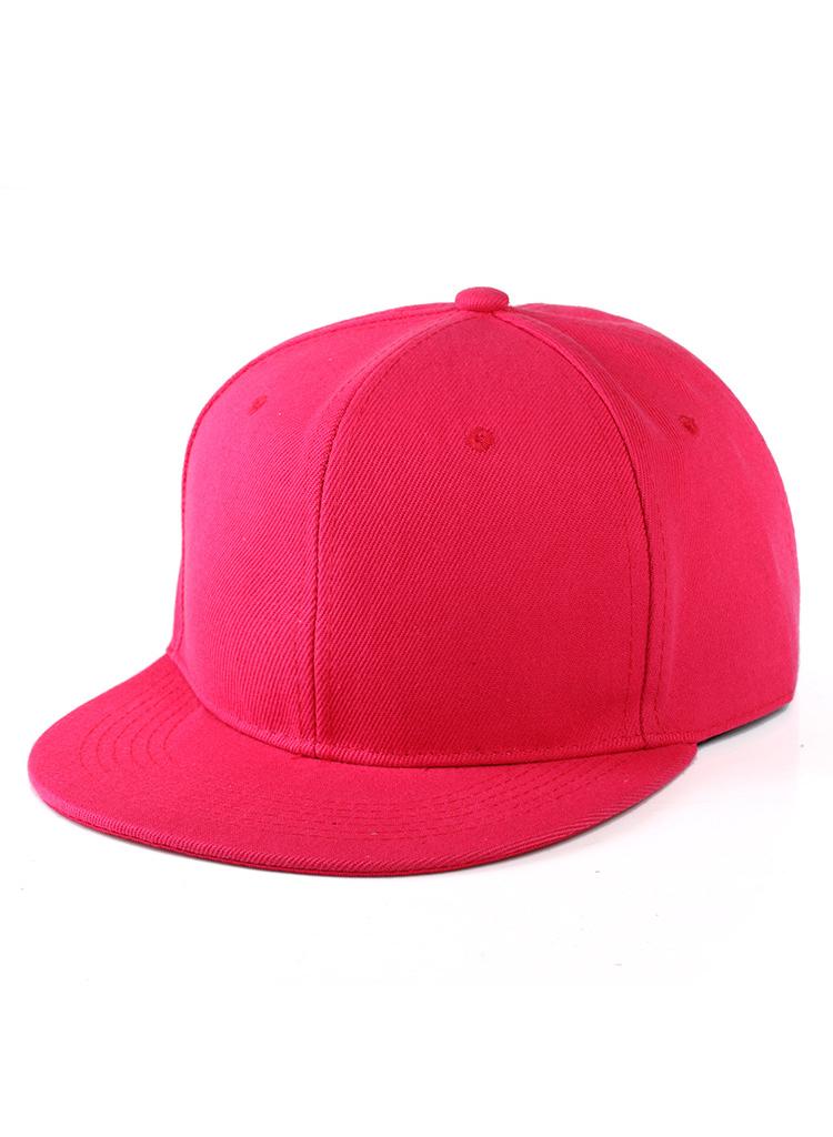 1Pcs Hip hop personality baseball cap summer sunshade hat Red B