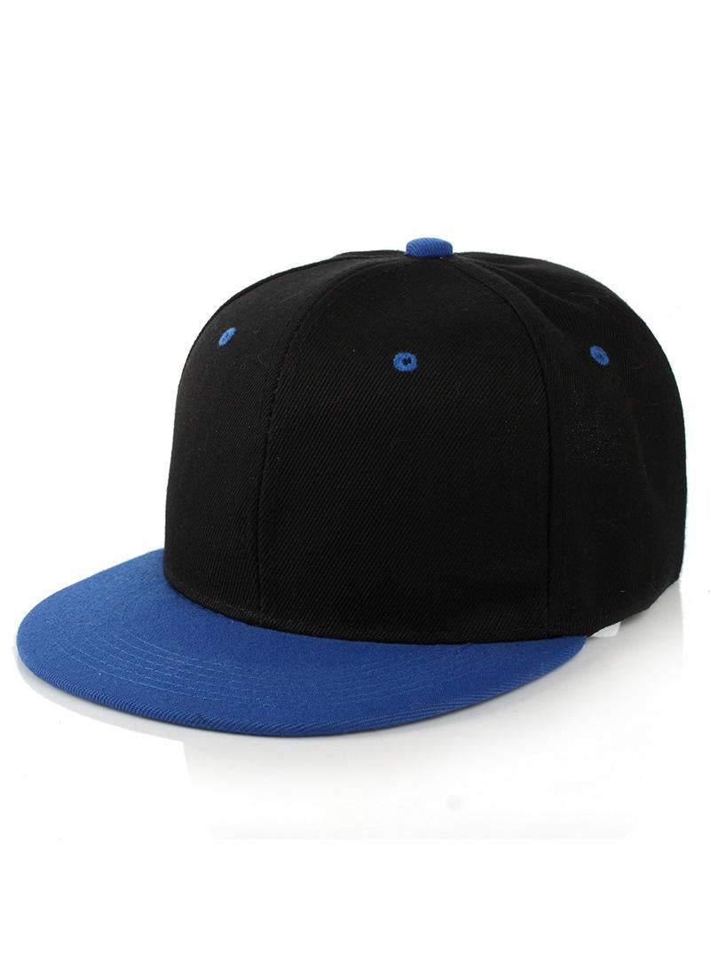 1Pcs Hip hop personality baseball cap summer sunshade hat blue/black