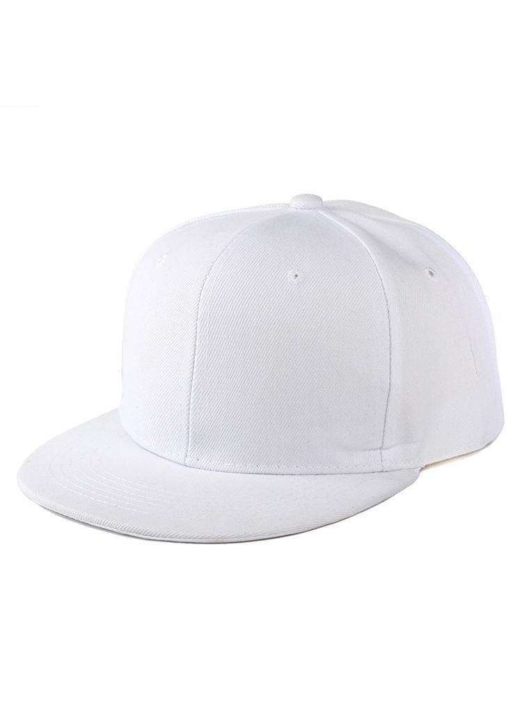 1Pcs Hip hop personality baseball cap summer sunshade hat white