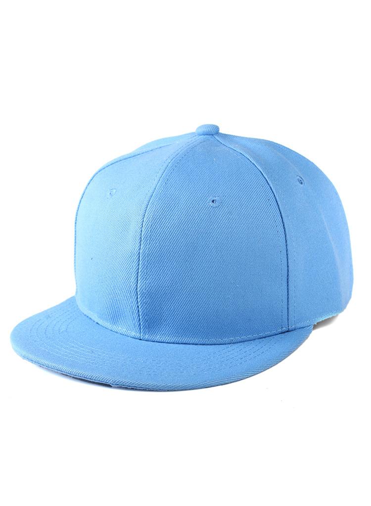 1Pcs Hip hop personality baseball cap summer sunshade hat Blue A
