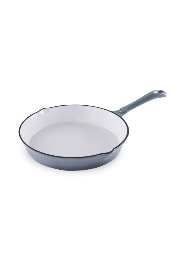 Glazura Enameled Cast Iron Fry Pan 35X20X4cm - Ombre Grey