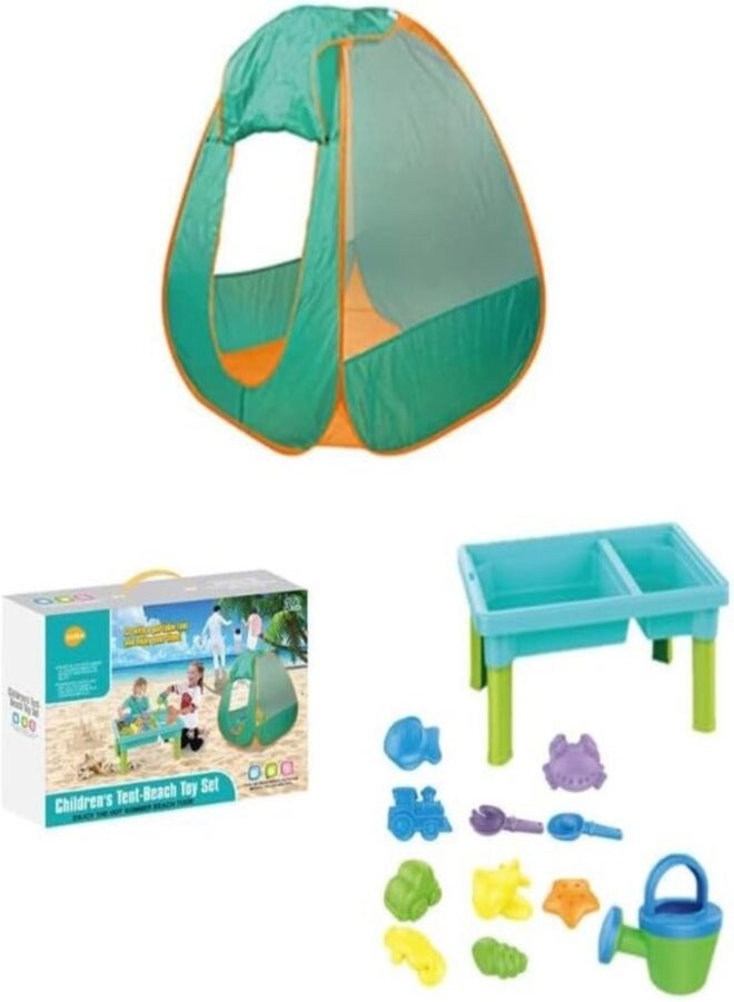 Children's Tent-Beach Toy Set