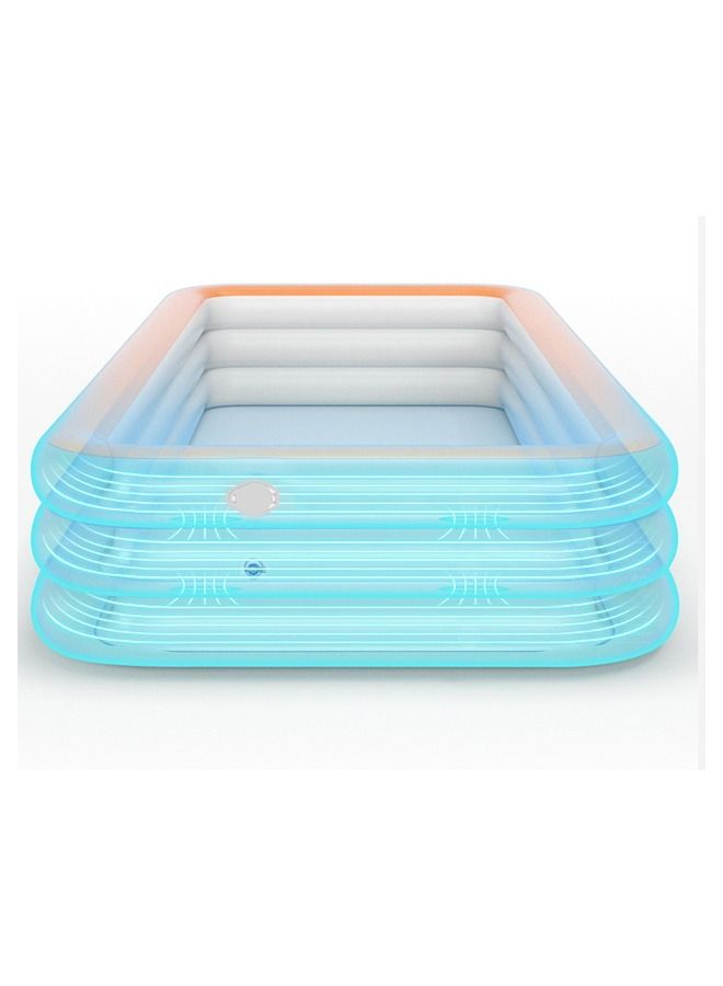 Inflatable 3 Layer Swimming Pool 260 CM