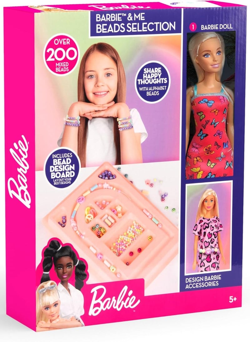 Barbie & Me Beads selection With Doll