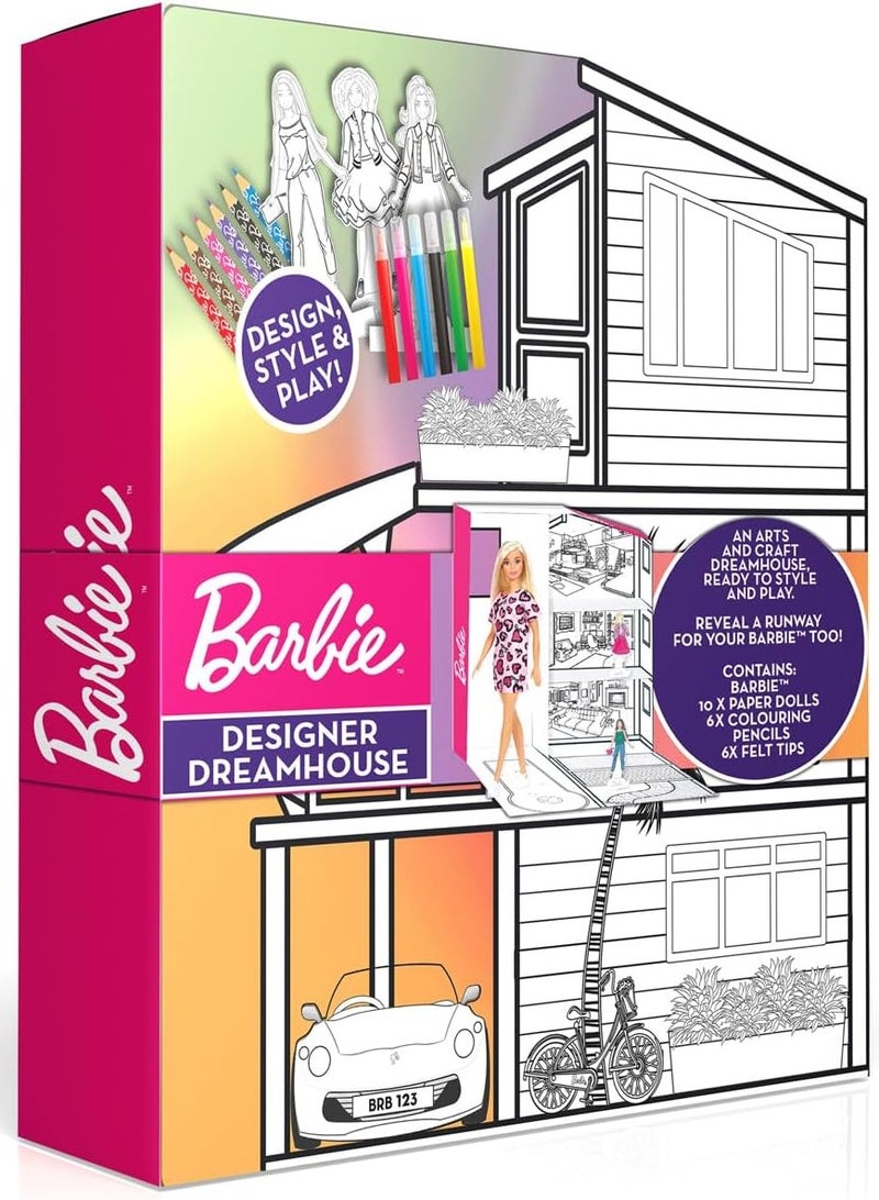 Barbie Designer Dreamhouse With Doll