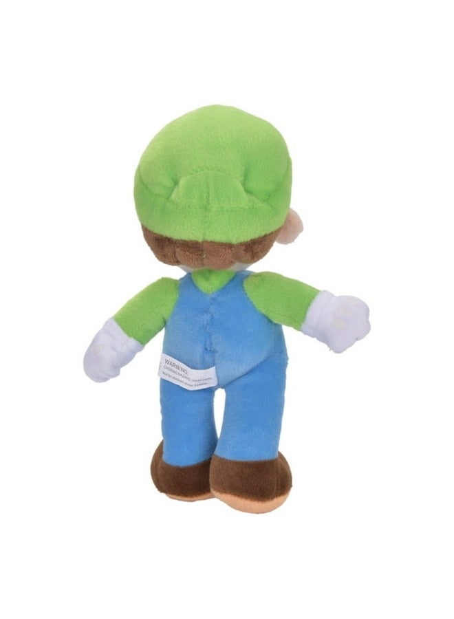 Pack of 4 Super Mario Stuffed soft Plush Toy Collection Toy for Kids Green 25cm