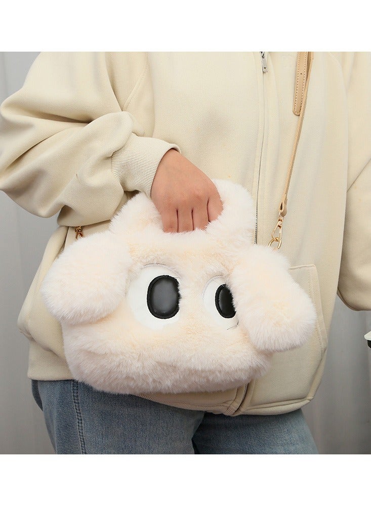 Cute Girls Plush Bag Handbag Mini Stuffed Animal Bag Suitable for Birthday Gifts School Bags School Supplies