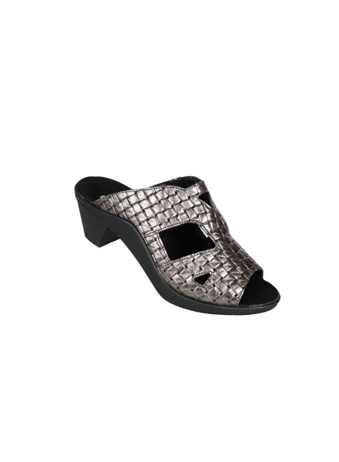 117-370 Romika Ladies Mokasetta Sandals 27177 Platin