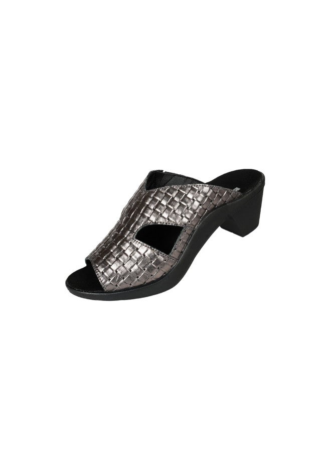 117-376 Romika Ladies Mokasetta Sandals 27173 Platin