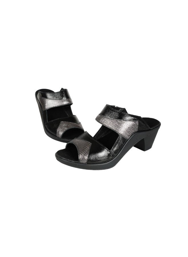 117-379 Romika Ladies Mokasetta Sandals 27155 Platin