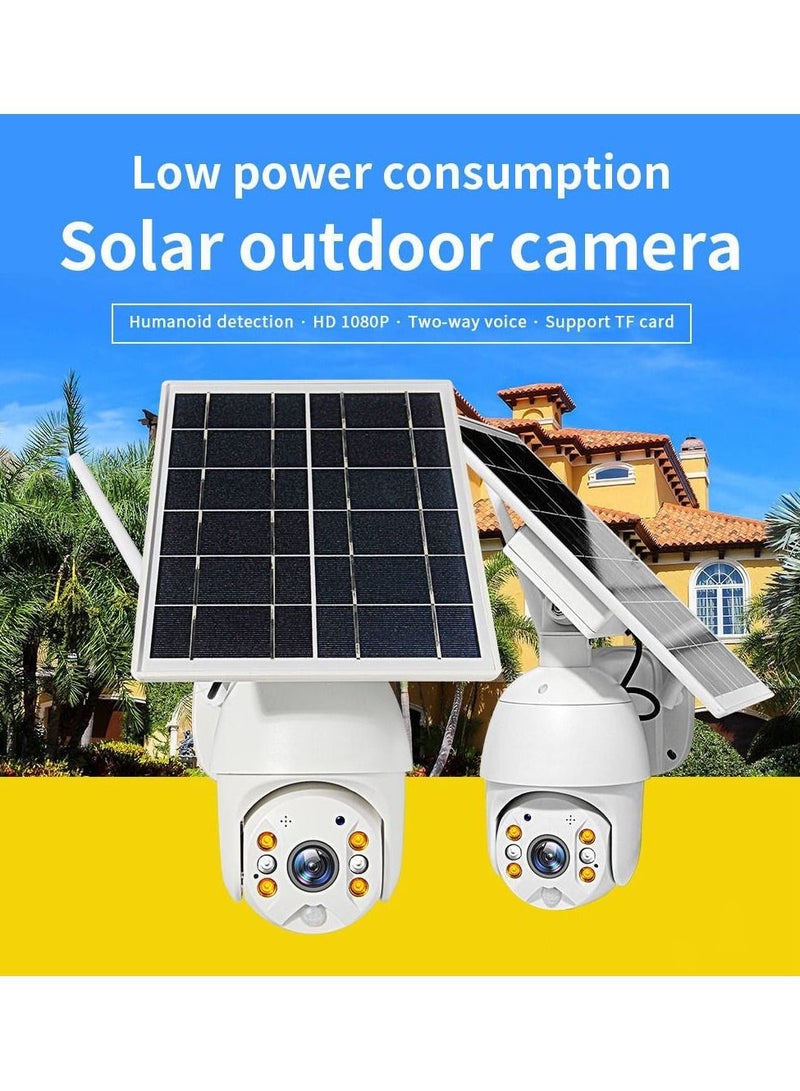 Rbx S10 Low Power Wifi Solar Camera 1080P Hd Solar Panel Outdoor Surveillance Waterproof CCTV Camera