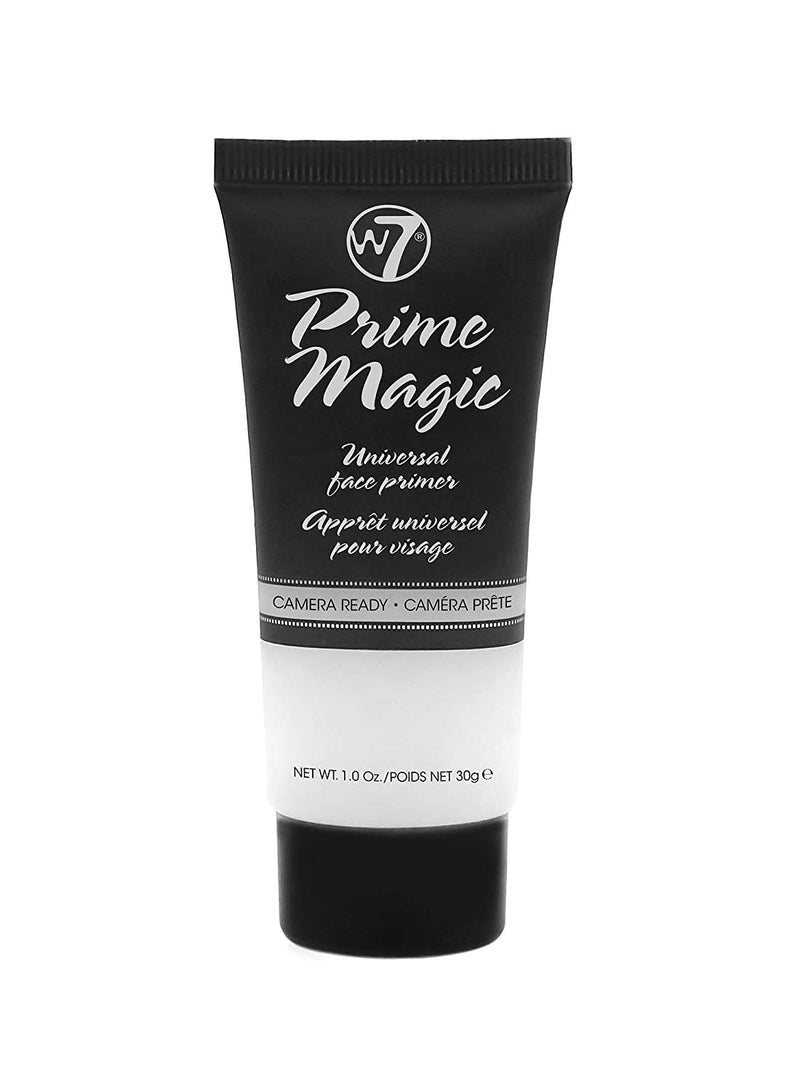 W7 Prime Magic Face Primer - Clear Makeup Base Priming Formula For Flawless Skin - Vegan Makeup - 2 Pack