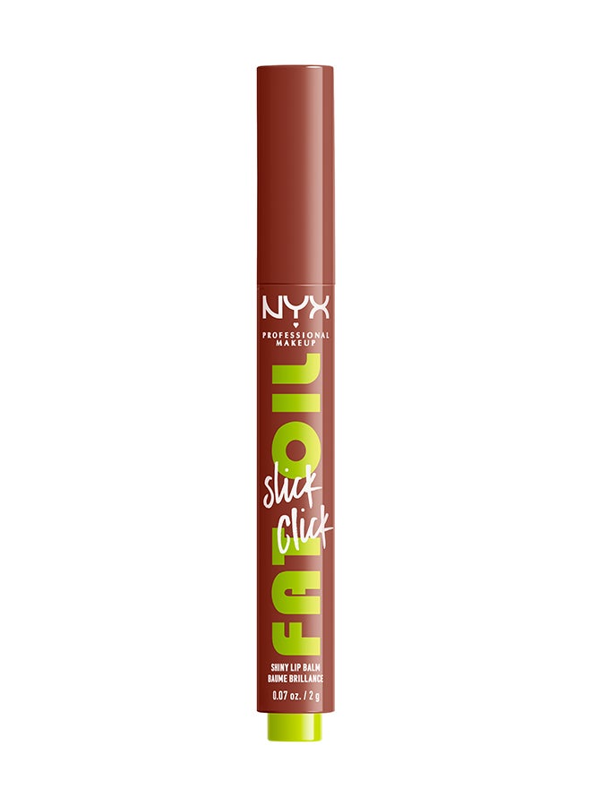 Fat Oil Slick Click Shiny Lip Balm - Link In My Bio