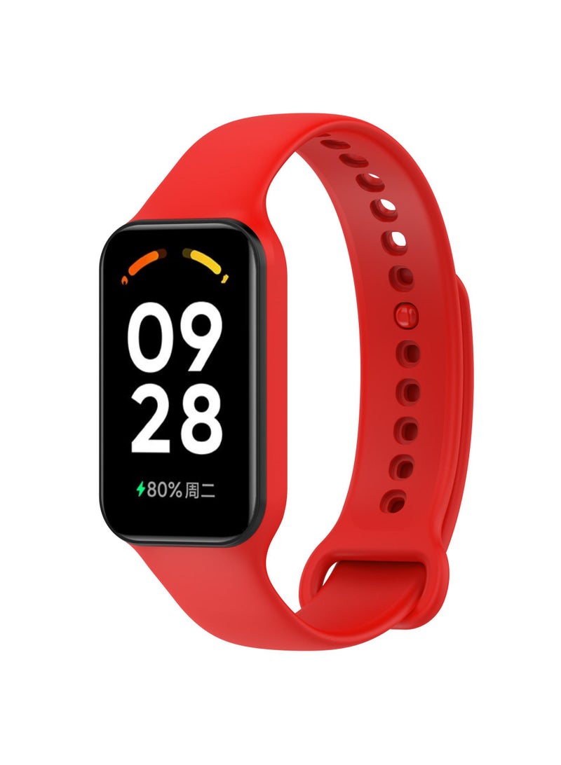 1Pcs Watch band for Redmi smart band 2/xiaomi band 8 active watch strap Red