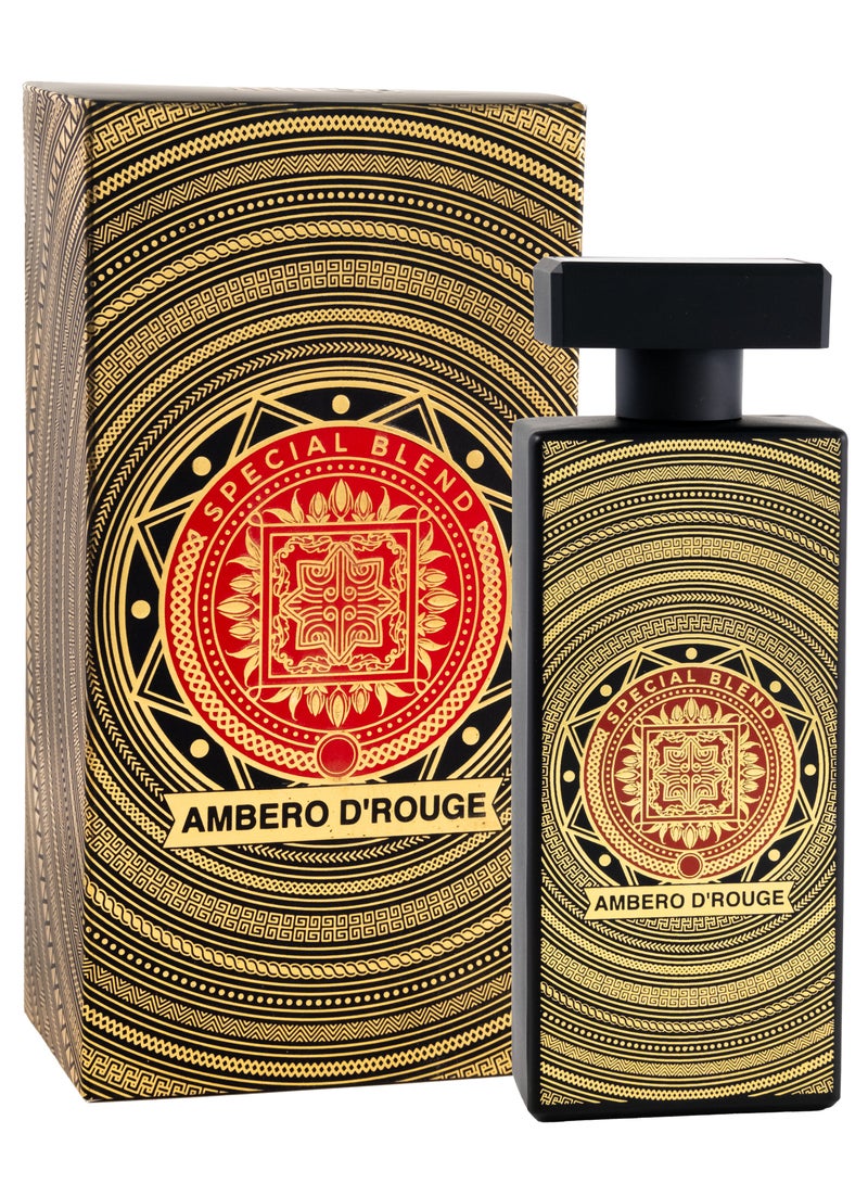 MAISON MILAN Ambero D'Rouge Unisex 100ml Luxury Perfume