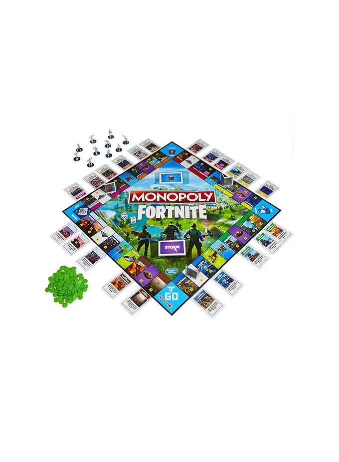 Hasbro MONOPOLY: Fortnite Collector's Edition Board Game Inspired by Fortnite Video Game